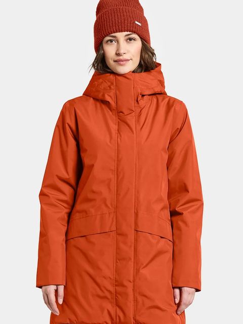 Didriksons kurtka CAJSA kolor pomarańczowy zimowa 505938 - zdjęcie produktu nr 1