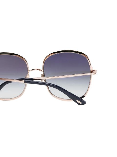 TOM FORD Eyewear Sofia round-frame sunglasses - Pink