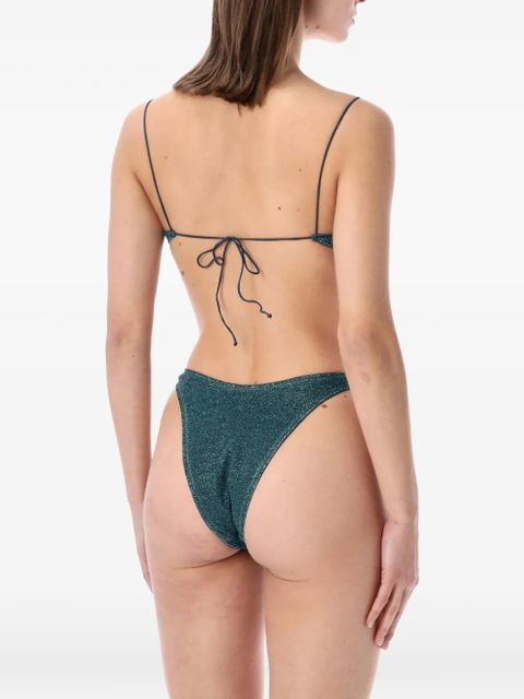 Oséree Lumière balconette bandeau bikini - Blue