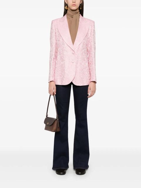 ETRO jacquard blazer - Pink