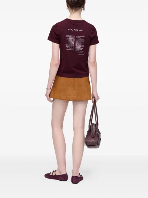 Marc Jacobs joy-print cotton T-shirt - Red - zdjęcie produktu nr 2