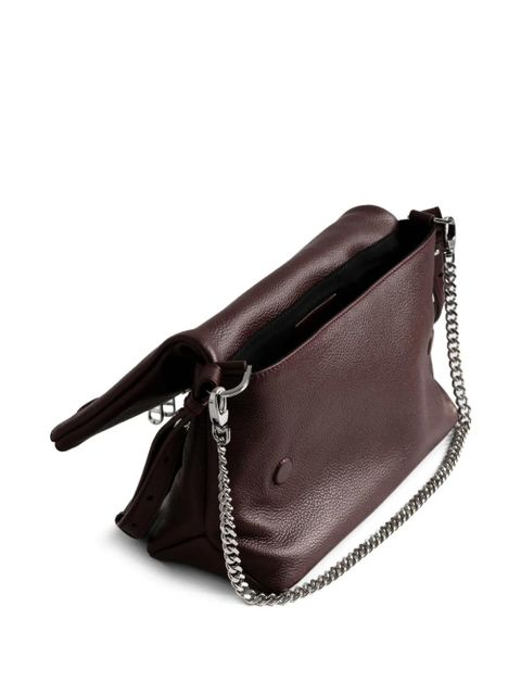 Zadig&Voltaire Rock wing-detail chain-strap satchel - Red - zdjęcie produktu nr 2