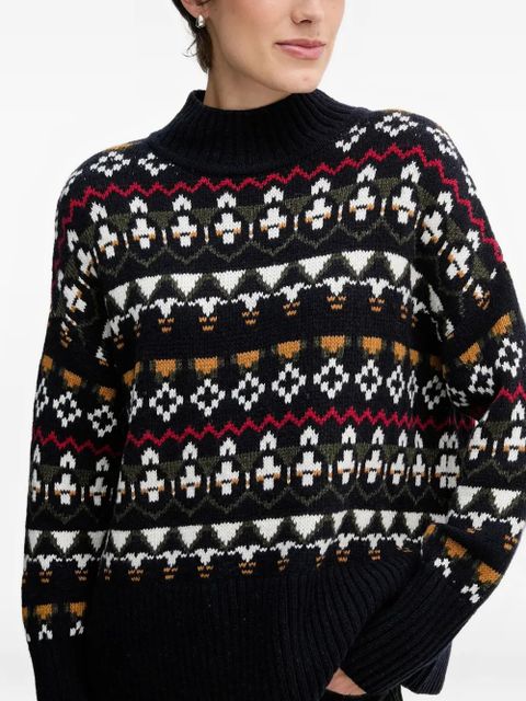 Barbour Larisa Fair patterned sweater - Blue