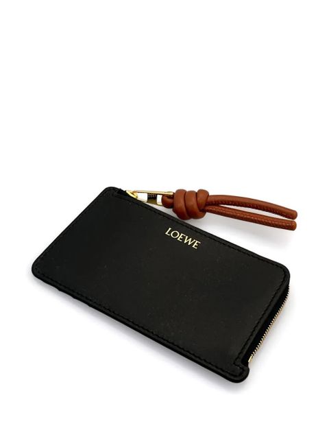 LOEWE Knot Coin Cardholder - Black - zdjęcie produktu nr 1