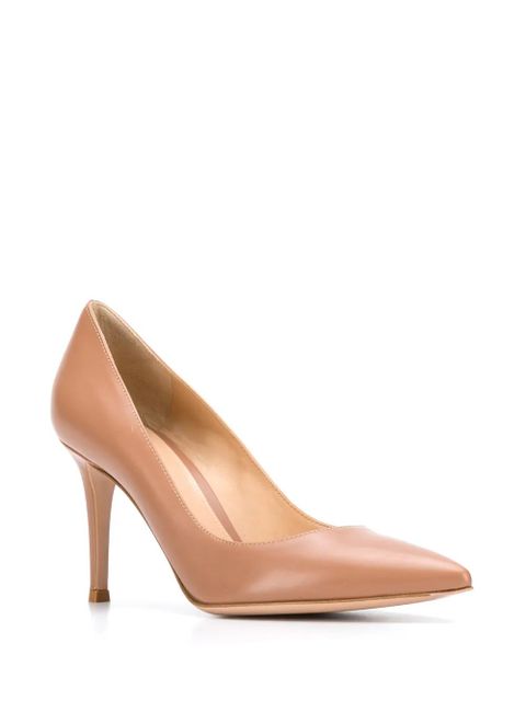 Gianvito Rossi pointed toe pumps - Neutrals