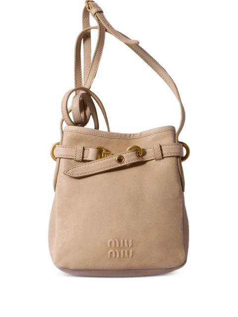 Miu Miu leather shoulder bag - Neutrals - zdjęcie produktu nr 1