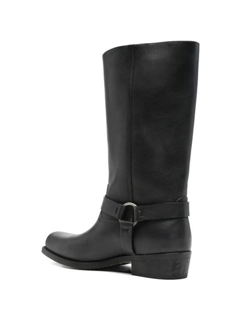 Golden Goose biker square boots - Black