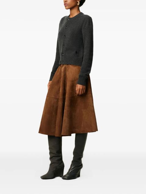 AMI Paris Ami De Coeur cardigan - Grey