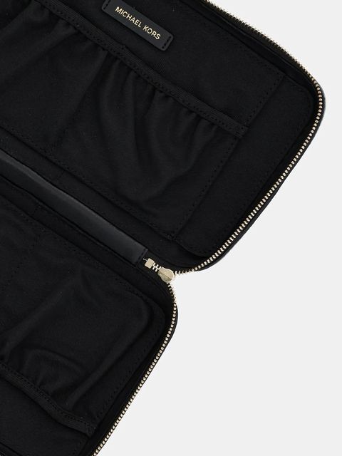 MICHAEL Michael Kors kosmetyczka skórzana kolor czarny 32T5GTMV3L
