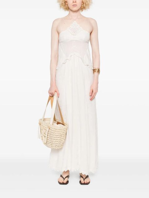 ISABEL MARANT panelled maxi dress - Neutrals