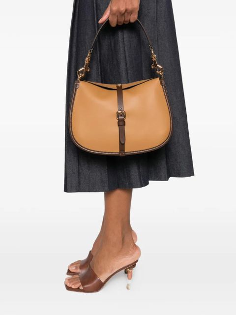 ETRO internal slip pocket calf leather shoulder bag - Brown - zdjęcie produktu nr 2