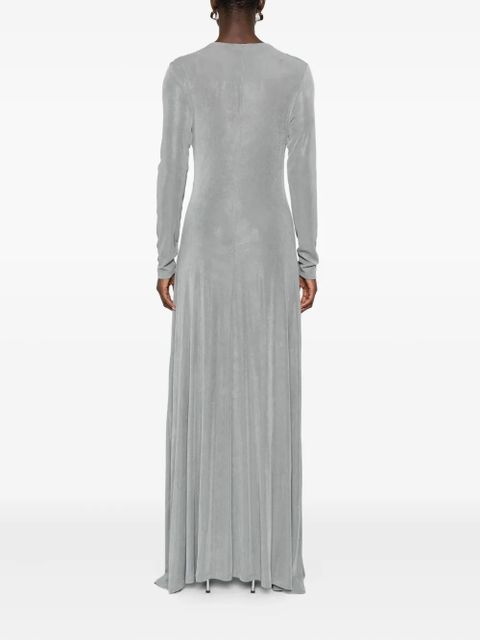 Eleh pleated maxi dress - Grey