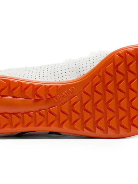 Valentino Garavani Chromathon perforated sneakers - White