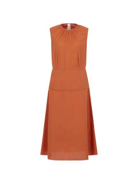 Marni tiered sleeveless dress - Orange - zdjęcie produktu nr 1