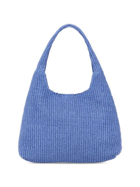 Jimmy Choo raffia shopping bag - Blue - zdjęcie produktu nr 2