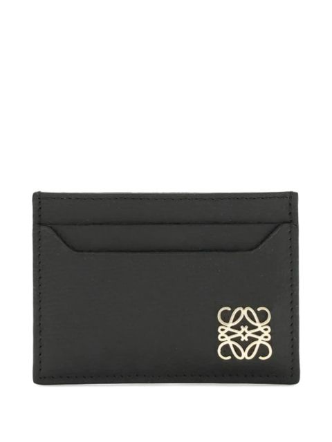 LOEWE Anagram leather cardholder - Black - zdjęcie produktu nr 1