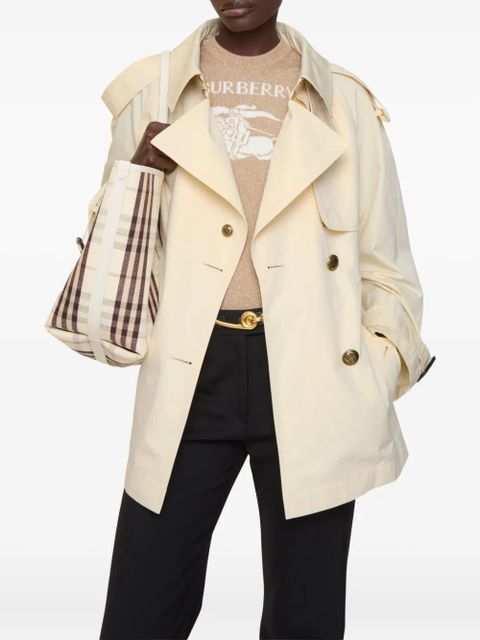 Burberry Fitzrovia belted double-breasted trench coat - Neutrals - zdjęcie produktu nr 2