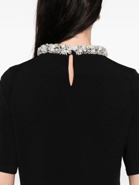Simkhai Ozelle embellished top - Black