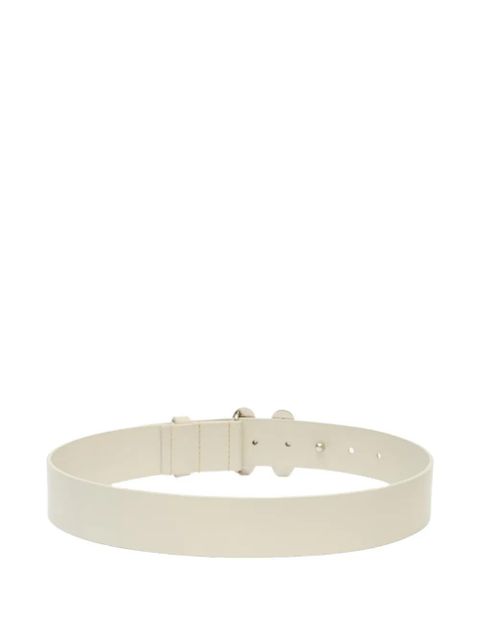 ISABEL MARANT Vickia leather belt - Neutrals