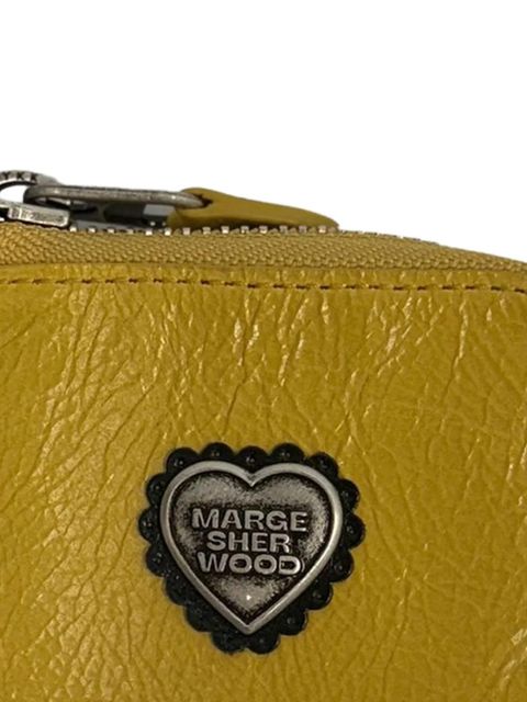 Marge Sherwood heart zipper leather wallet - Yellow - zdjęcie produktu nr 2