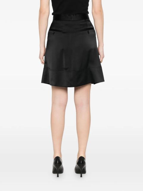 TOTEME button mini skirt - Black