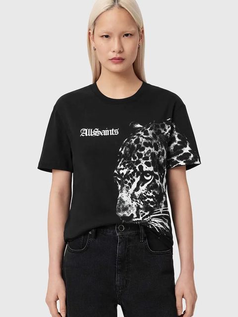 AllSaints t-shirt bawełniany ZAYA