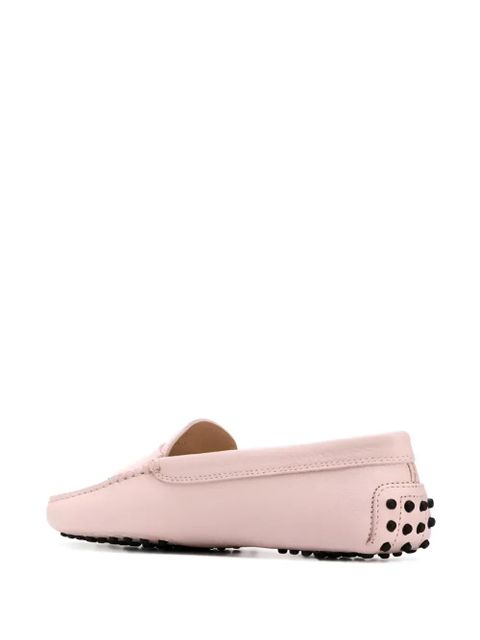 Tod's leather loafers - Pink