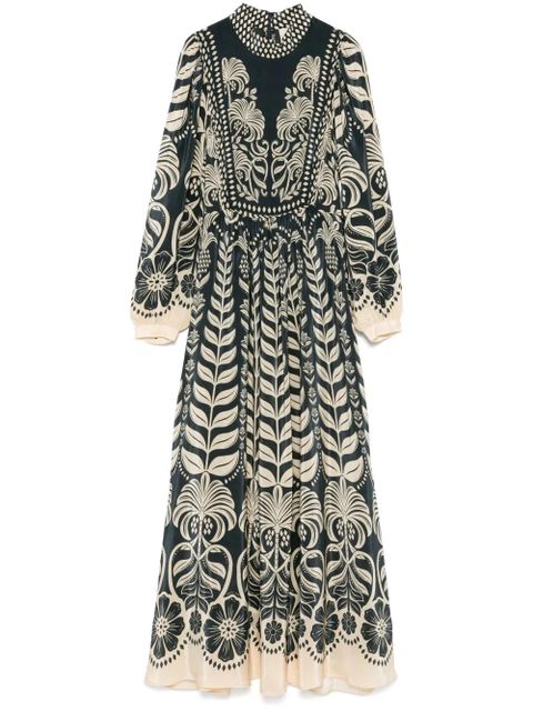 FARM Rio Ainika Tropical maxi dress - Blue - zdjęcie produktu nr 1