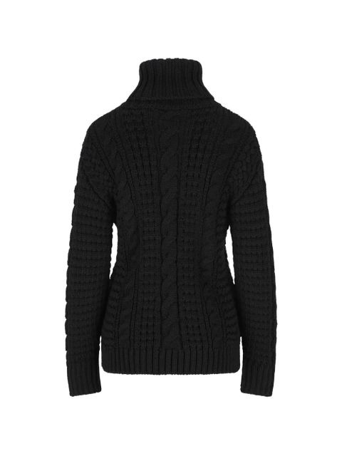 Moncler x EE72 wool turtleneck sweater - Black - zdjęcie produktu nr 2