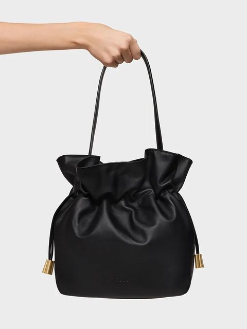 Tous torebka skórzana Heritage kolor czarny 2002375351