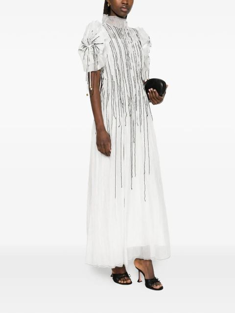 Aje Clara embellished maxi dress - White - zdjęcie produktu nr 2