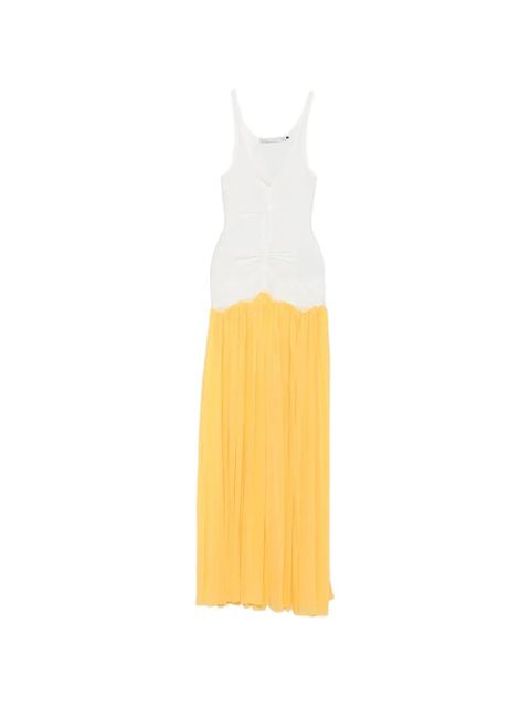 Christopher Esber Verner cut-out lace-trim maxi dress - Yellow - zdjęcie produktu nr 1