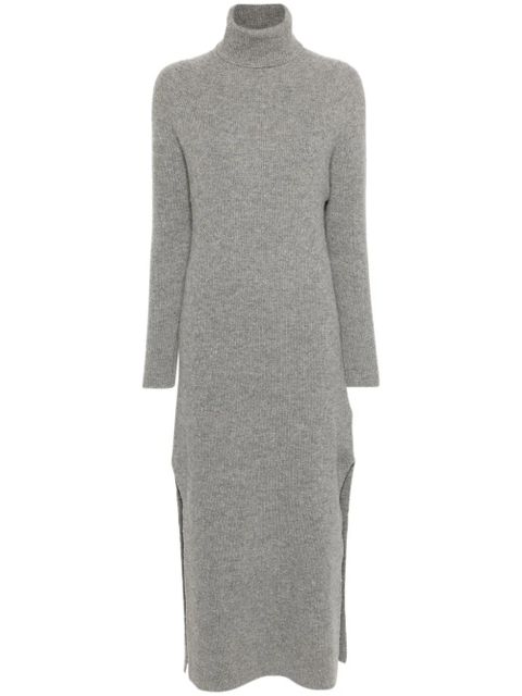 Golden Goose ribbed-knit knitted dress - Grey - zdjęcie produktu nr 1