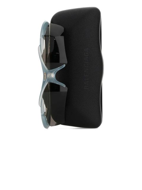 Balenciaga Eyewear Turbo rectangle-frame sunglasses - Grey - zdjęcie produktu nr 2