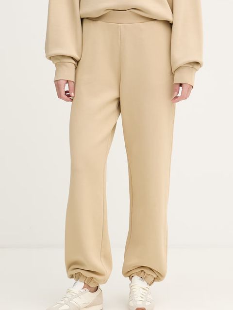 EA7 Emporio Armani spodnie dresowe damskie bawełniane - zdjęcie produktu nr 1