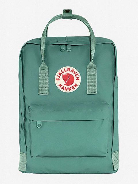 Fjallraven plecak Kånken Mini kolor turkusowy mały wzorzysty F23561.664-664 - zdjęcie produktu nr 1