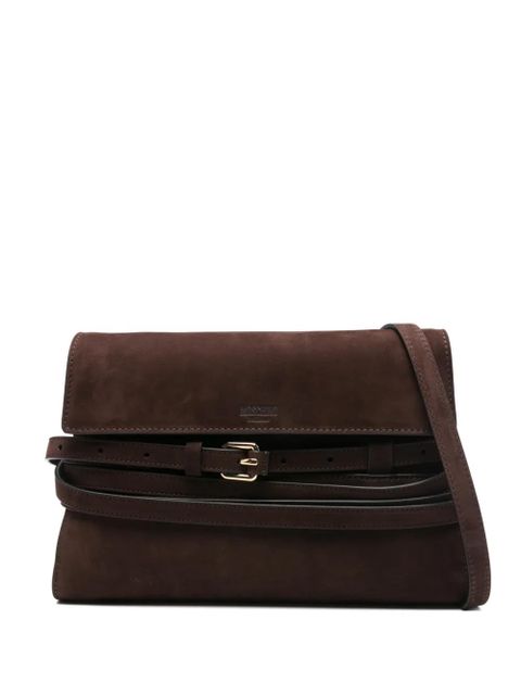 Moschino buckle-detail cross body bag - Brown - zdjęcie produktu nr 1
