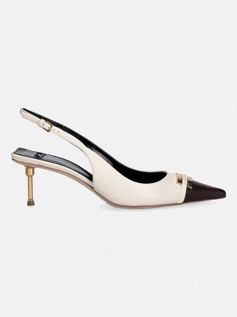 Elisabetta Franchi szpilki skórzane