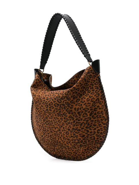 ISABEL MARANT Oskan Soft shoulder bag - Brown