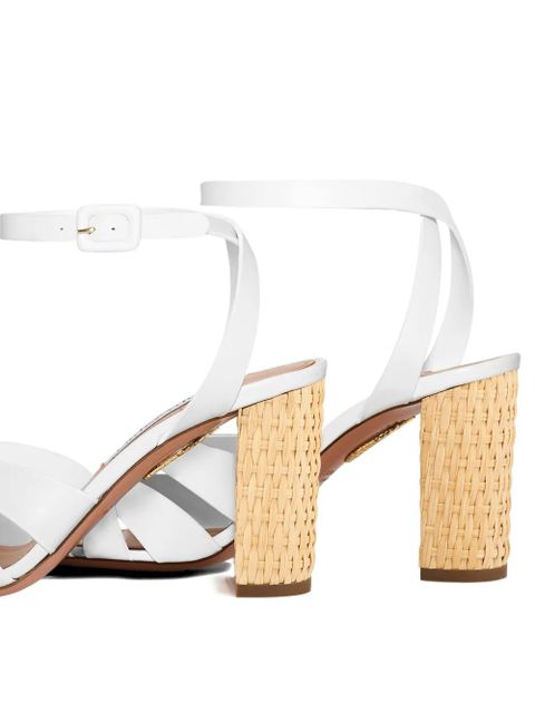 Aquazzura Copacabana heeled sandals - White