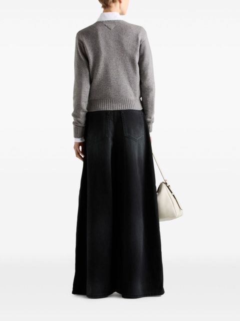 Prada wide-leg jeans - Black