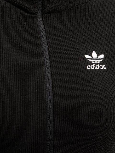 adidas Originals bluza Essential damska kolor czarny z aplikacją JD5905