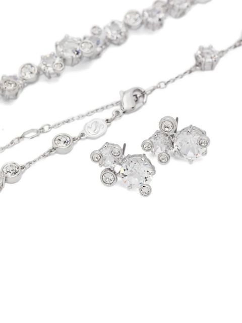 Swarovski Constella mixed-cut crystal necklace - White