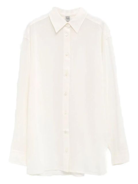 TOTEME classic collar shirt - White - zdjęcie produktu nr 1