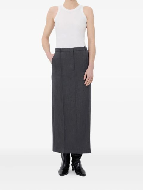 LouLou de Saison pleats midi skirt - Grey - zdjęcie produktu nr 2