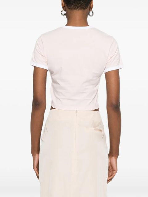 Casablanca logo-print T-shirt - Pink