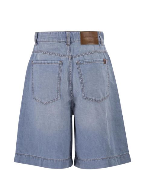 Weekend Max Mara contrasting-stitch shorts - Blue - zdjęcie produktu nr 2