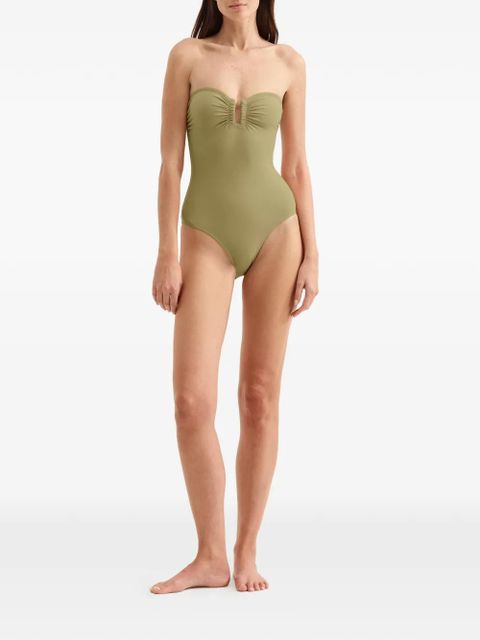 ERES Cassiopée Bustier one-piece swimsuit - Green