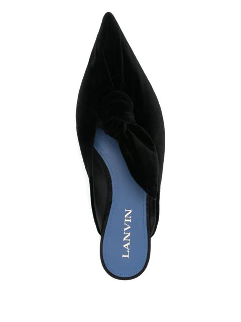 Lanvin knot mules - Black - zdjęcie produktu nr 2