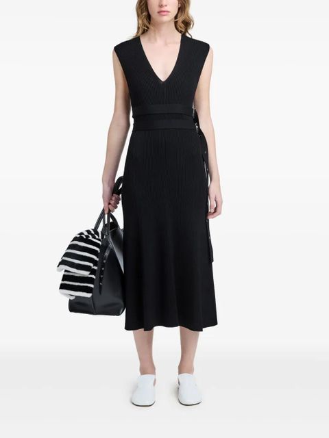 Proenza Schouler Madeline midi dress - Black